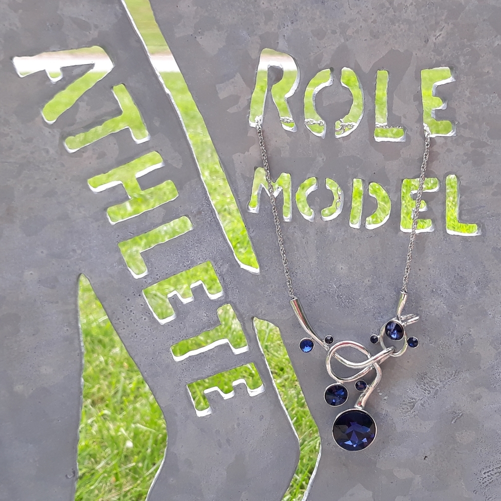 Abstract Metal Necklace